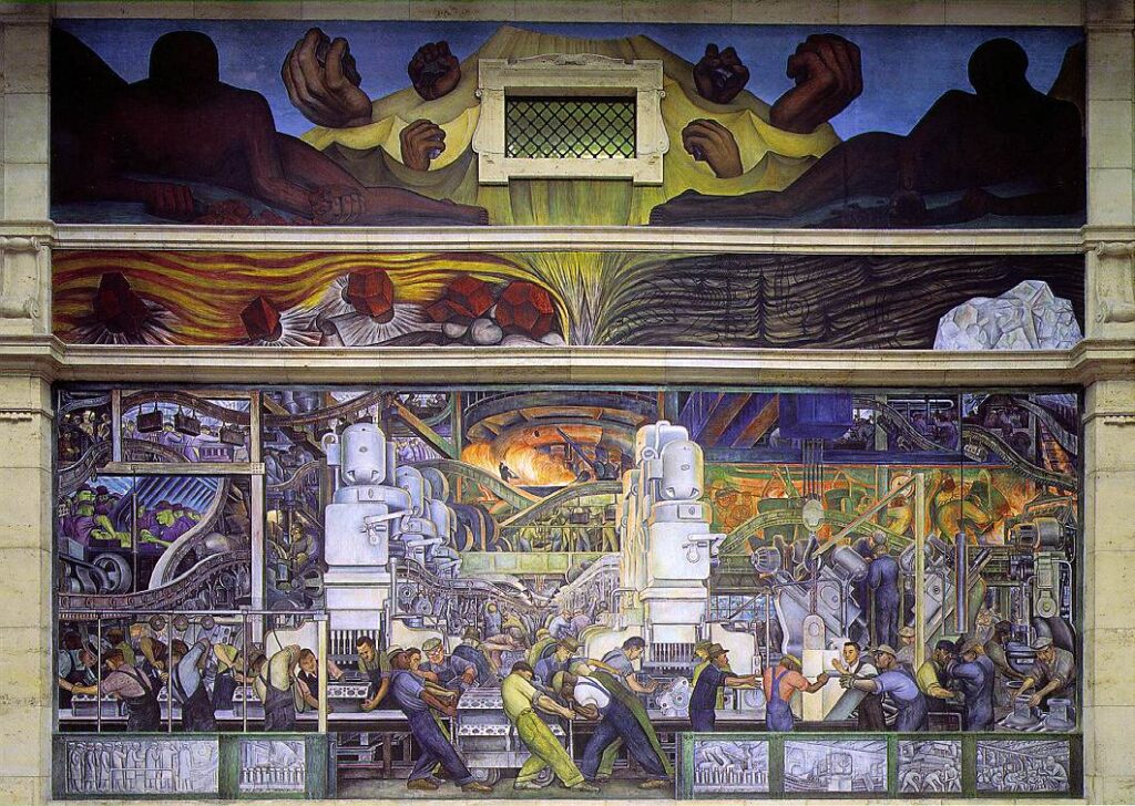 "Detroit Industry Murals" di Diego Rivera